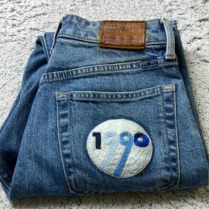 ⭐️Lucky Brand 1990 patch Bridgette Skinny high waist jeans size 2/26